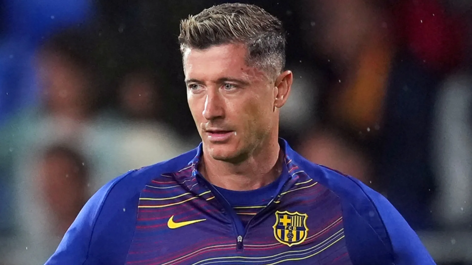 Barcelona's Robert Lewandowski