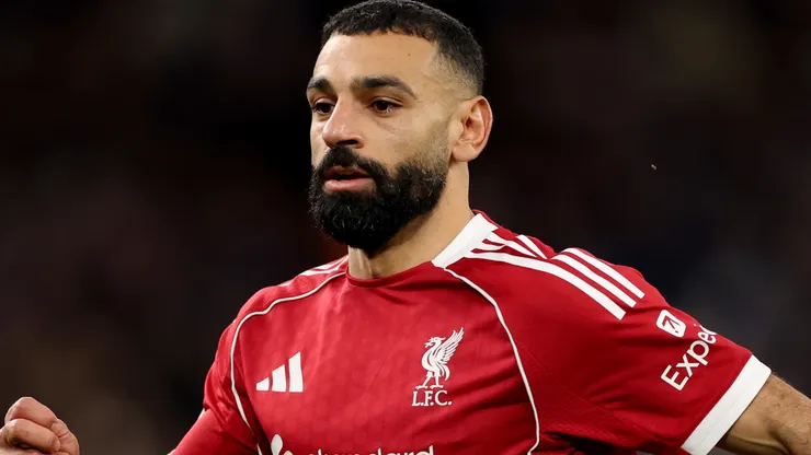 Mohamed Salah of Liverpool during the Premier League match.