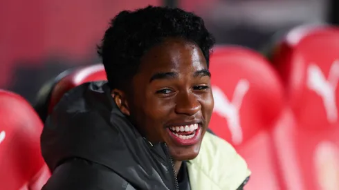 Brazilian striker Endrick.