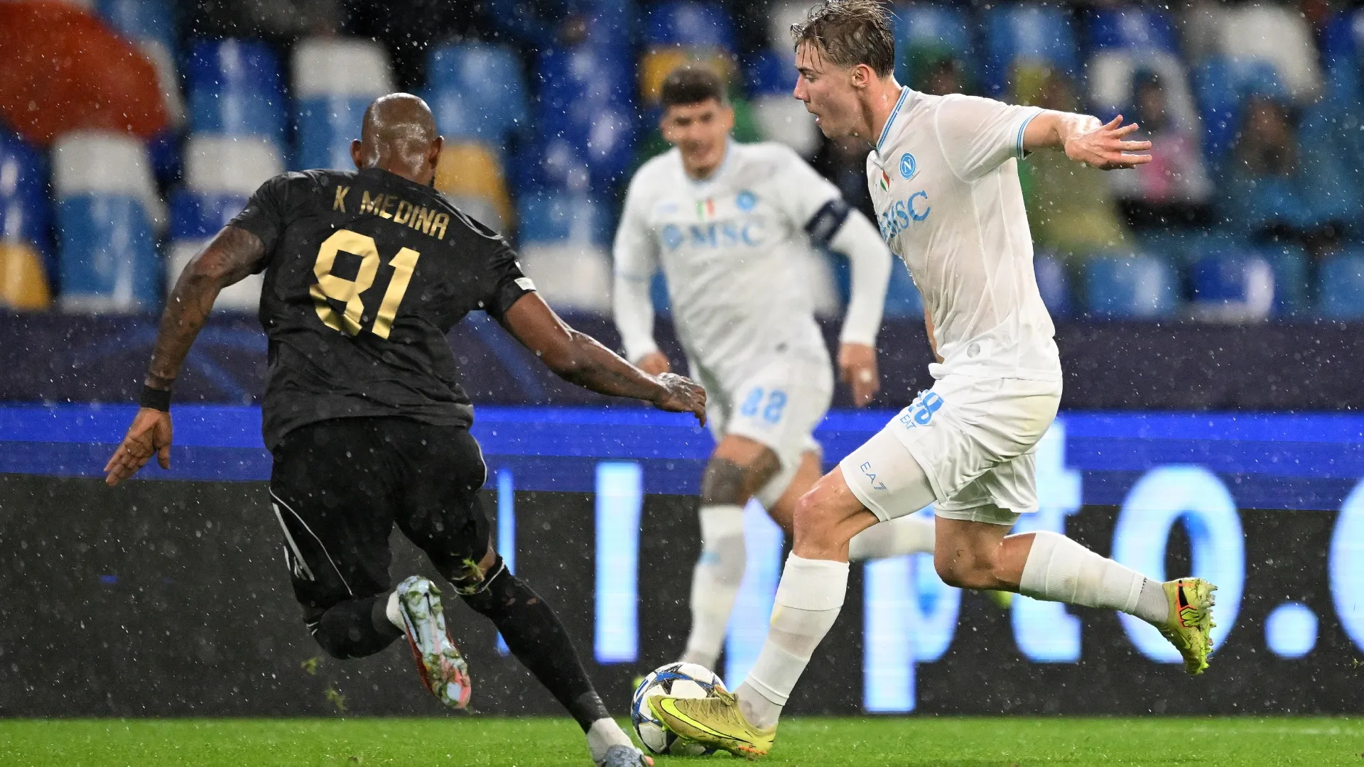 Napoli's Rasmus Hojlund