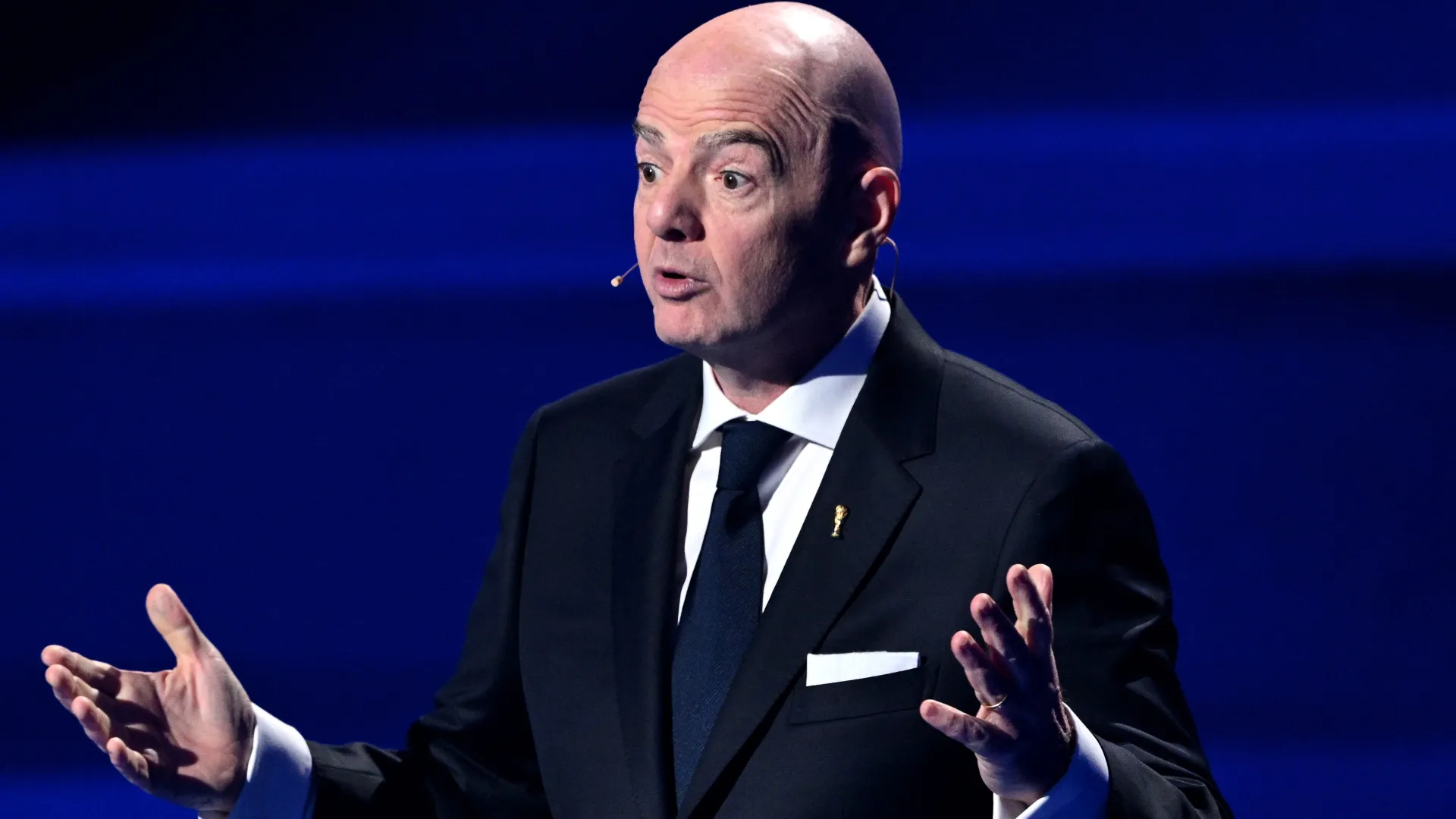 Gianni Infantino, President of FIFA.
