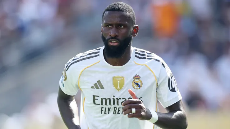 Antonio Rudiger #22 of Real Madrid C. F.