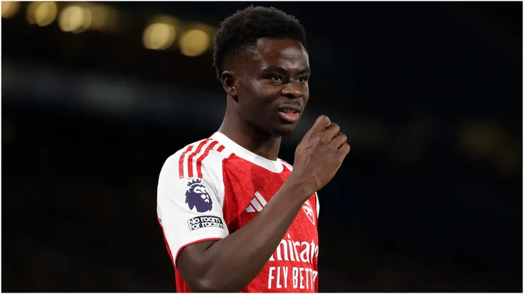 Bukayo Saka of Arsenal