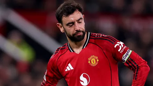 Bruno Fernandes of Manchester United during the Premier League match.