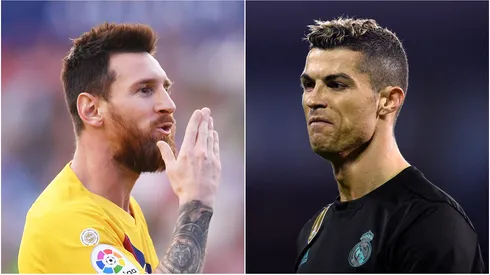 Lionel Messi and Cristiano Ronaldo.