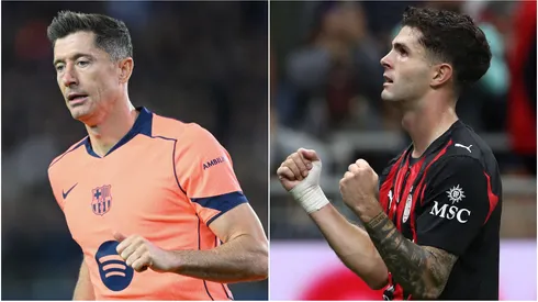 Lewandowski's Barcelona are reportedly after a forward also targeted by Pulisic's Milan.