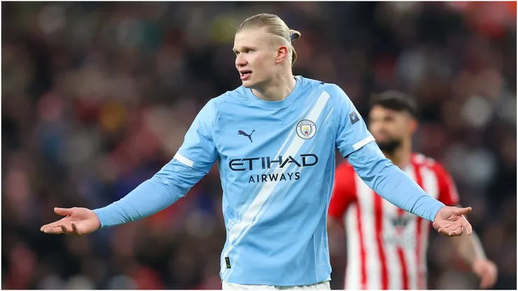 Erling Haaland of Manchester City