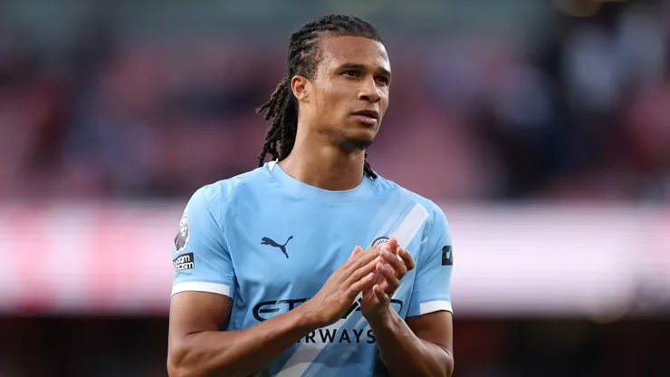Manchester City player Nathan Ake.