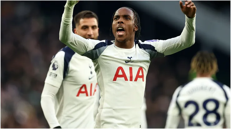 Mathys Tel of Tottenham Hotspur
