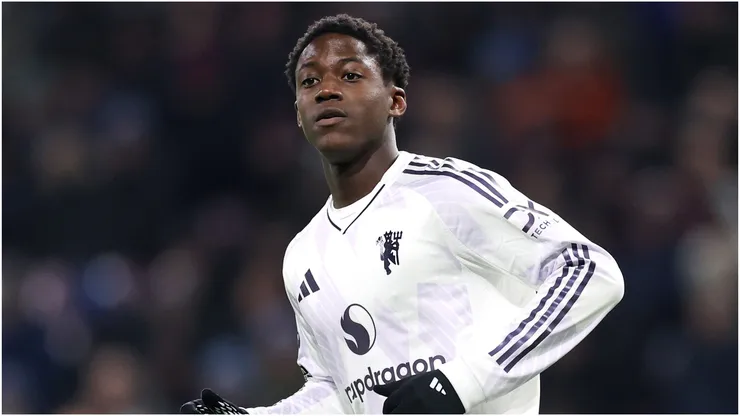 Kobbie Mainoo of Manchester United
