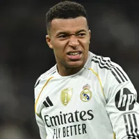 Is Kylian Mbappe playing today for Real Madrid vs. Barcelona in the Spanish Super Cup?