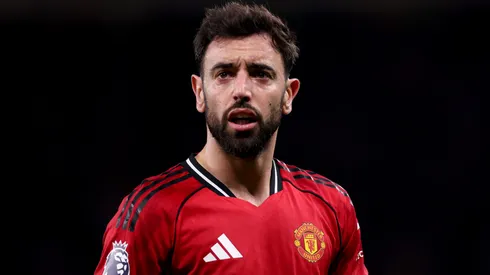 Bruno Fernandes of Manchester United during the Premier League match.