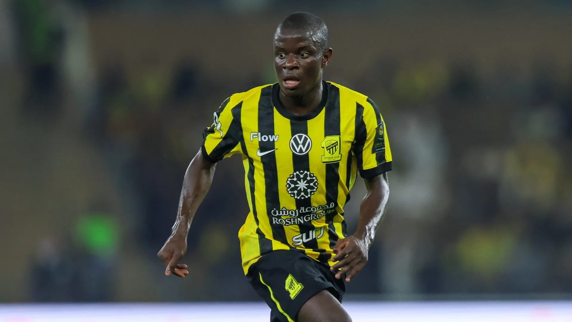 Ngolo Kante of Al Ittihad.