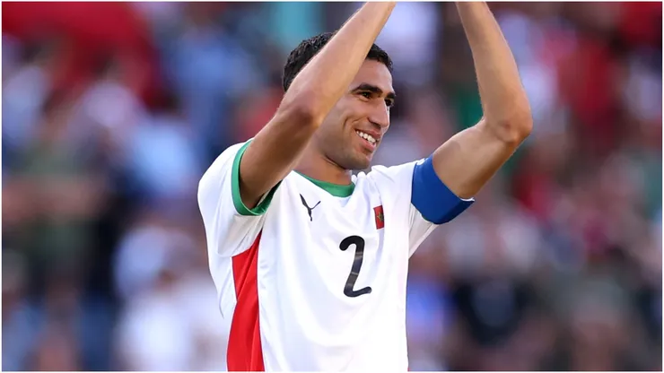 Achraf Hakimi of Morocco
