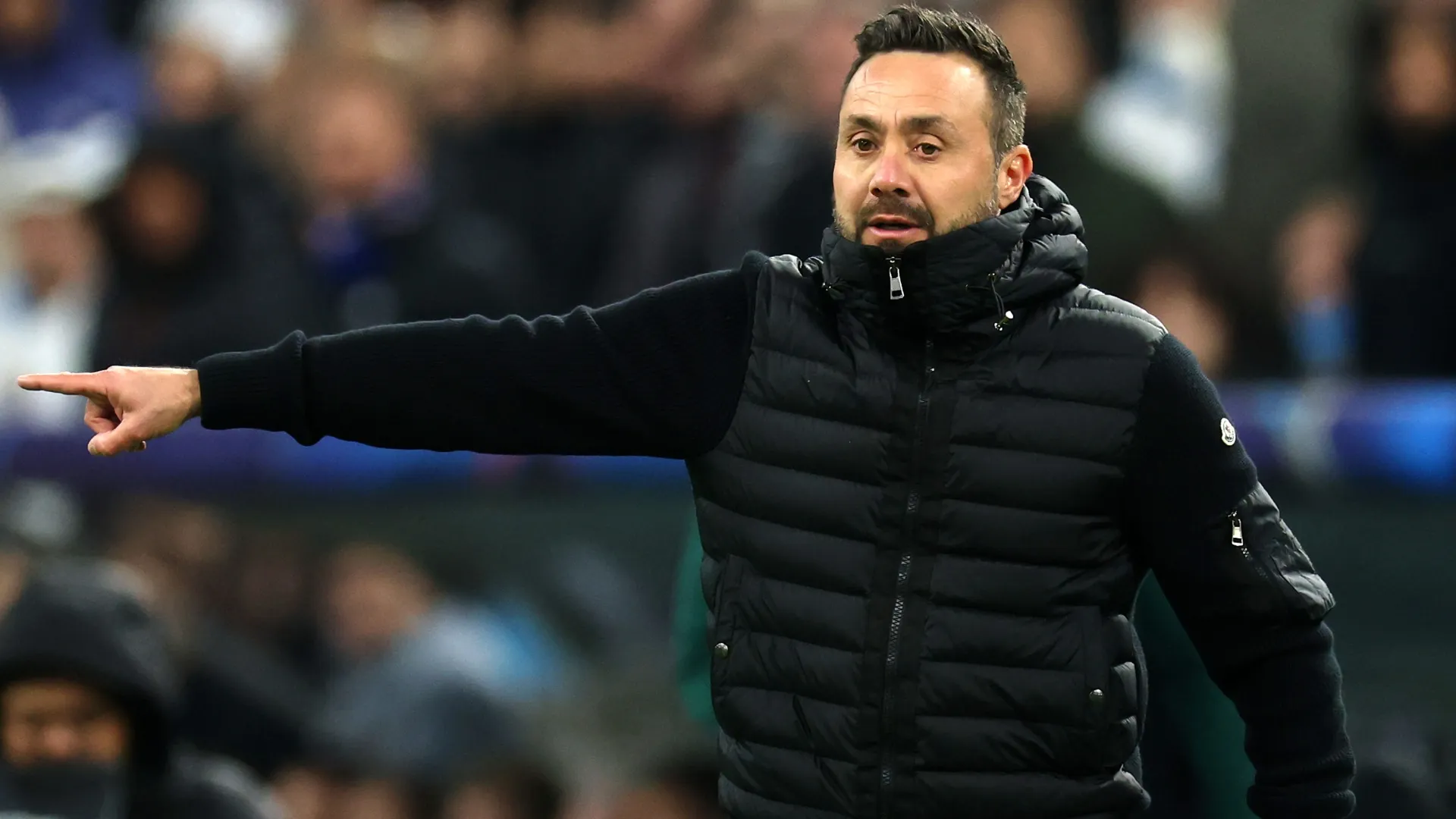 Olympique de Marseille's Roberto De Zerbi