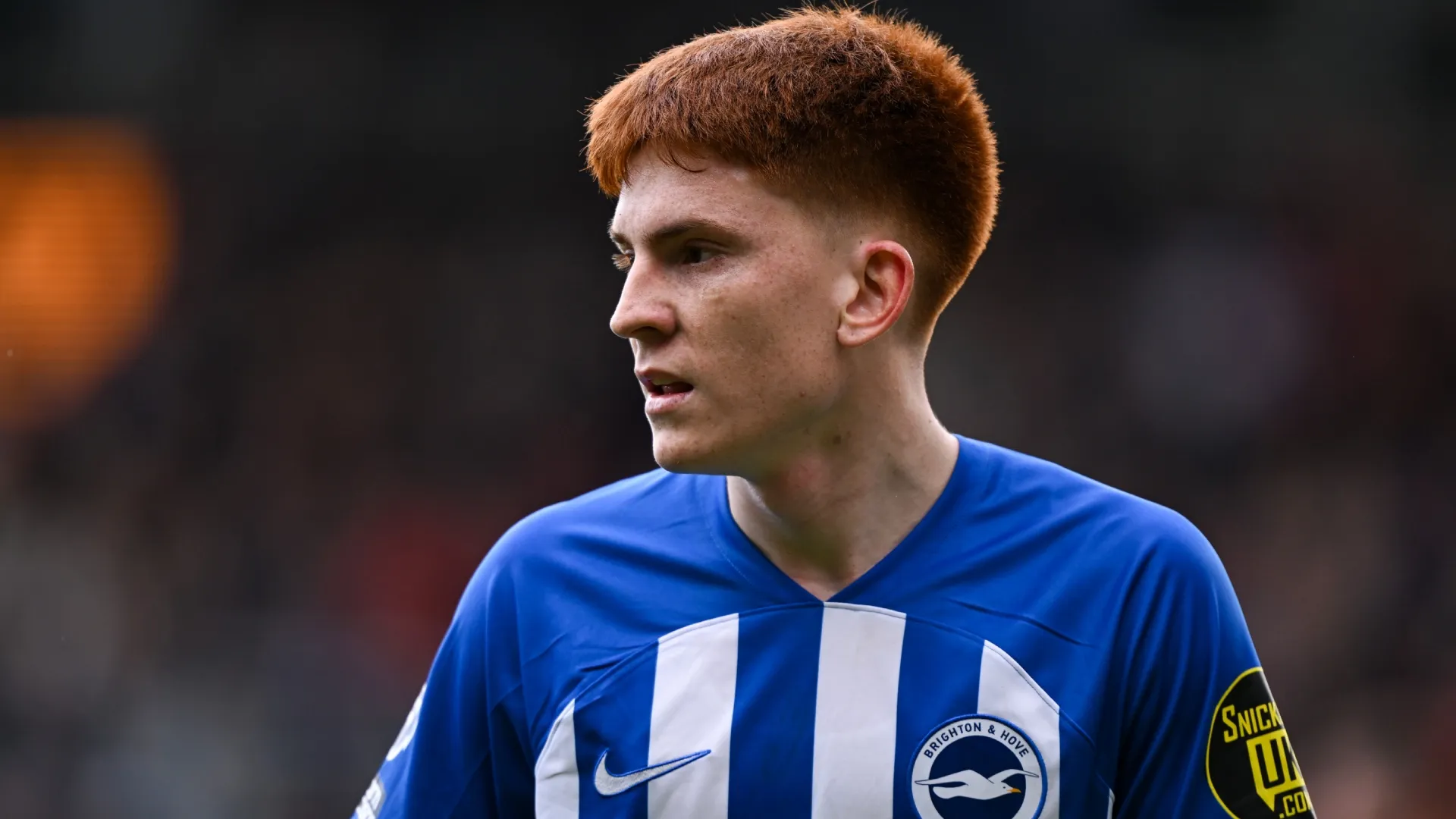 Valentin Barco playing at Brighton.