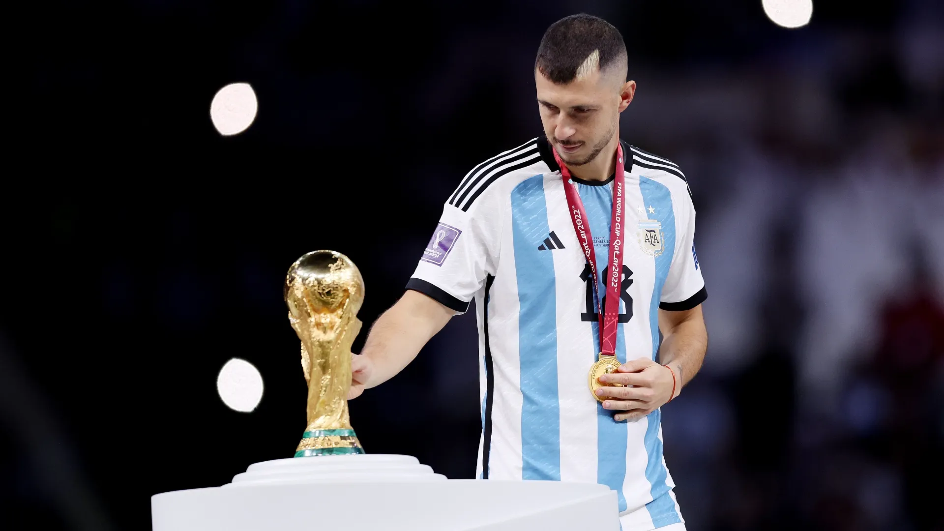 Guido Rodriguez won the World Cup with Argentina in 2022.