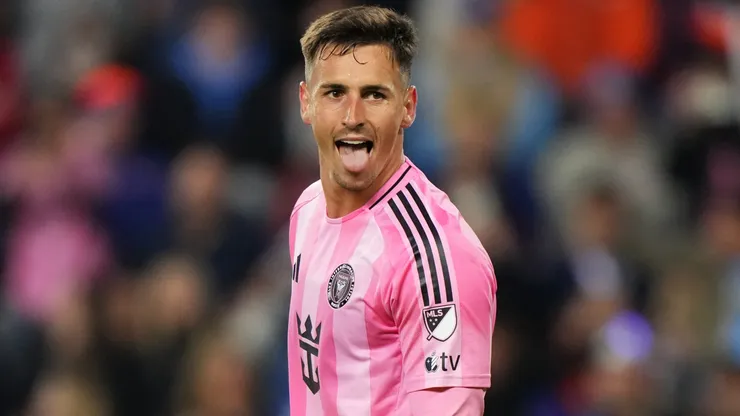 Inter Miami forward Tadeo Allende.
