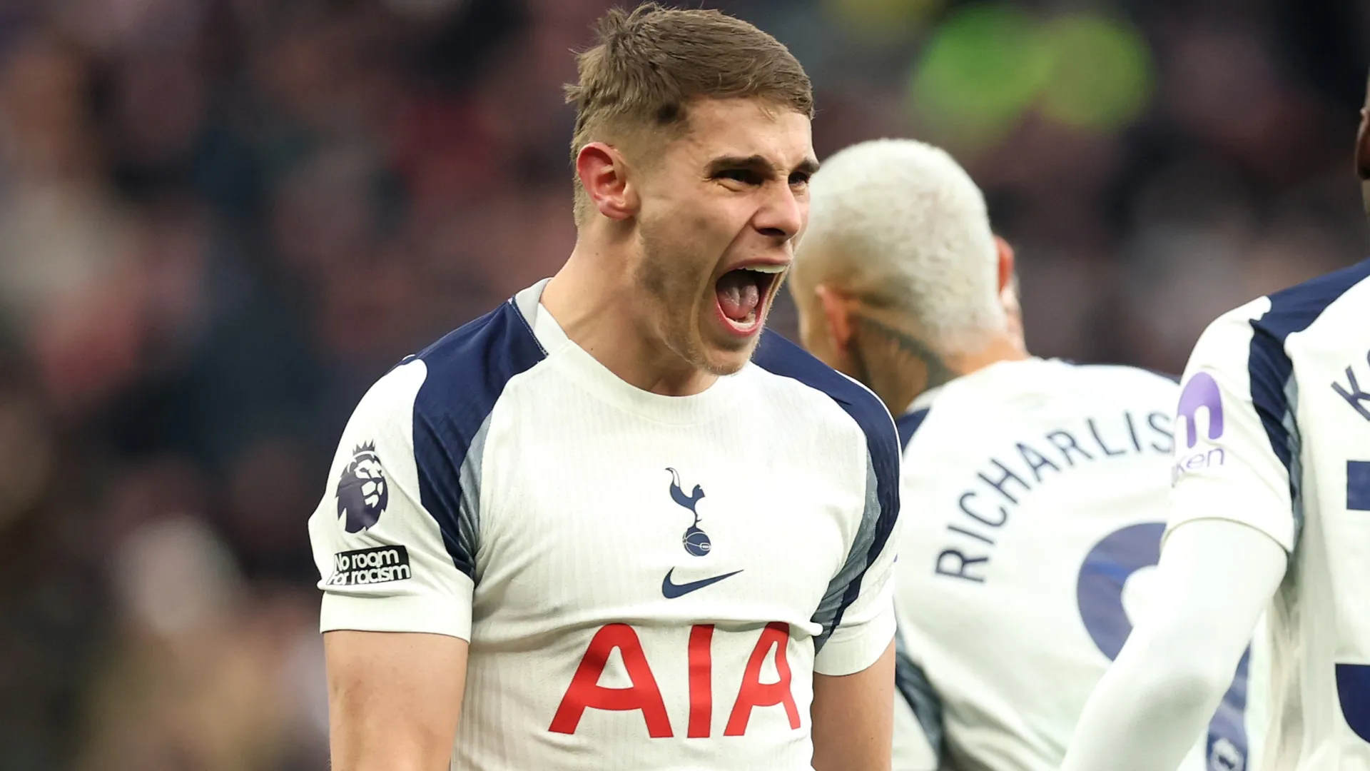 Tottenham Hotspur's Micky van de Ven