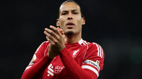 Virgil van Dijk of Liverpool during the Premier League match.