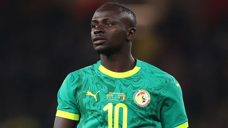 Sadio Mane of Senegal.