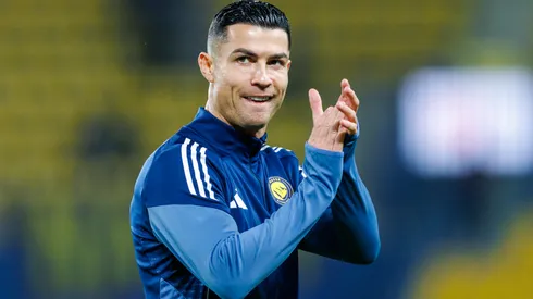 Cristiano Ronaldo of team Al-Nassr FC during the Saudi Pro League game.