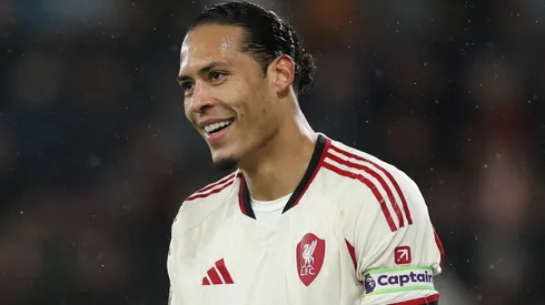 Virgil van Dijk of Liverpool during the Premier League match.