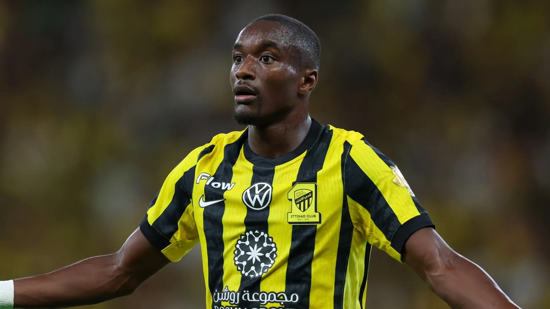 Moussa Diaby of Al Ittihad.