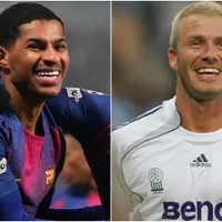 Marcus Rashford keeps shining at Barcelona, joining David Beckham in a rare Champions League scoring list