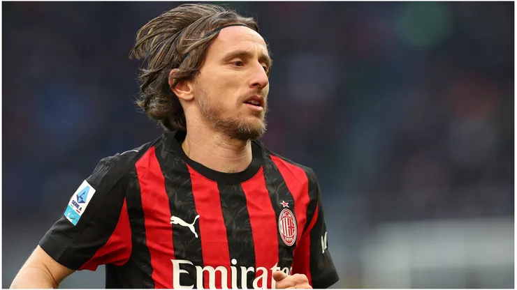 Luka Modric of AC Milan
