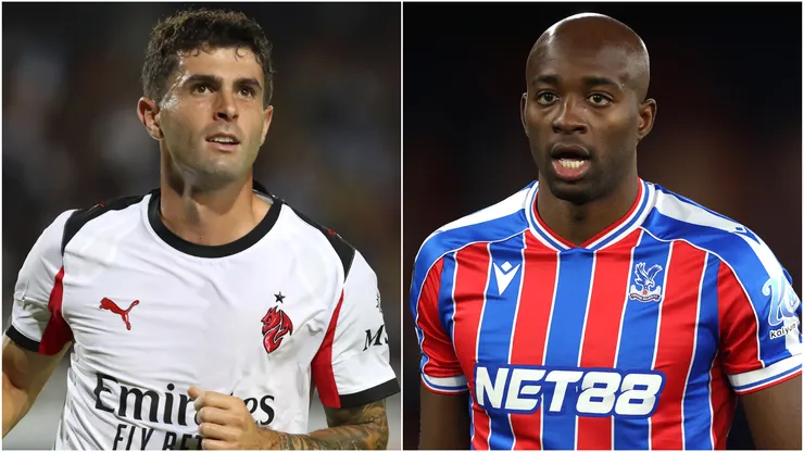 Christian Pulisic (left) and Jean-Philippe Mateta (right)
