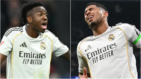 Real Madrid star Vinicius Jr. and Jude Bellingham.