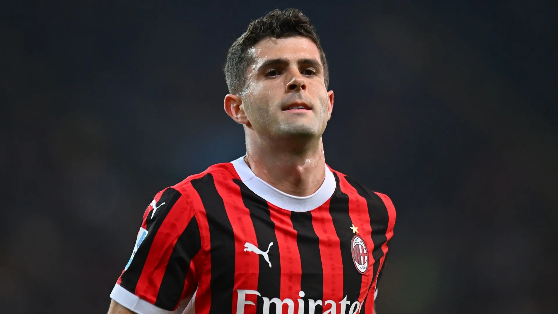 Christian Pulisic of AC Milan.