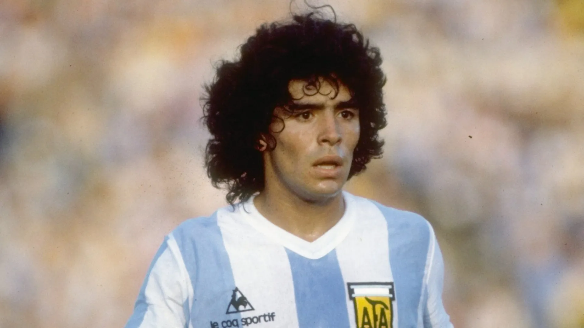 Diego Maradona of Argentina.