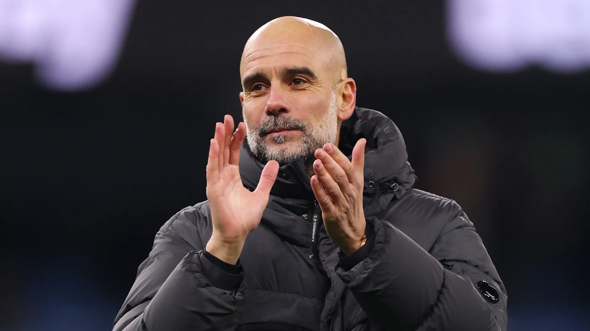 Pep Guardiola, Manager of Manchester City.