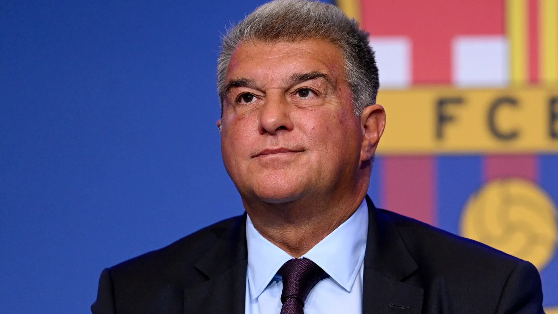 Laporta denied the accusations in a press conference (David Ramos/Getty Images)