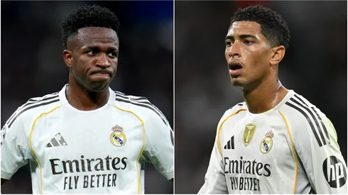 Vinicius Junior and Jude Bellingham of Real Madrid.