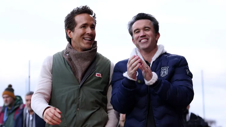 Ryan Reynolds and Robert McElhenney, Co-Owners of Wrexham.
