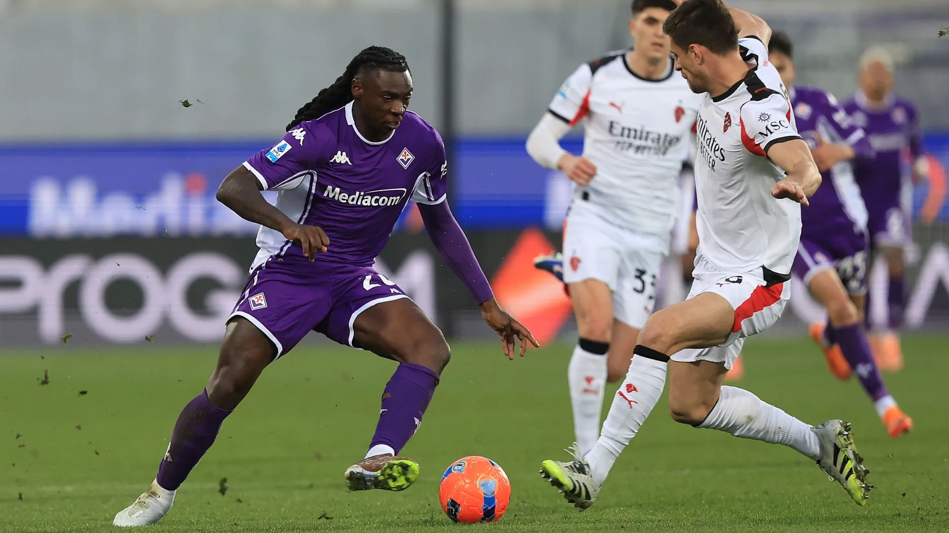 Fiorentina's Moise Kean