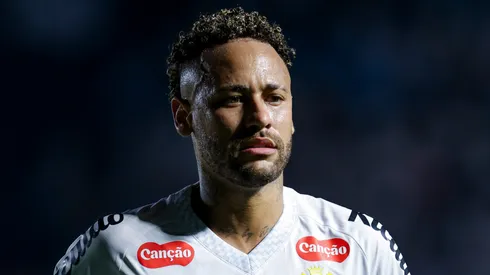 Neymar Junior of Santos.