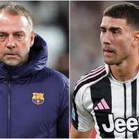 Hansi Flick’s Barcelona face fierce competition as Dusan Vlahovic reportedly weighs two major alternatives