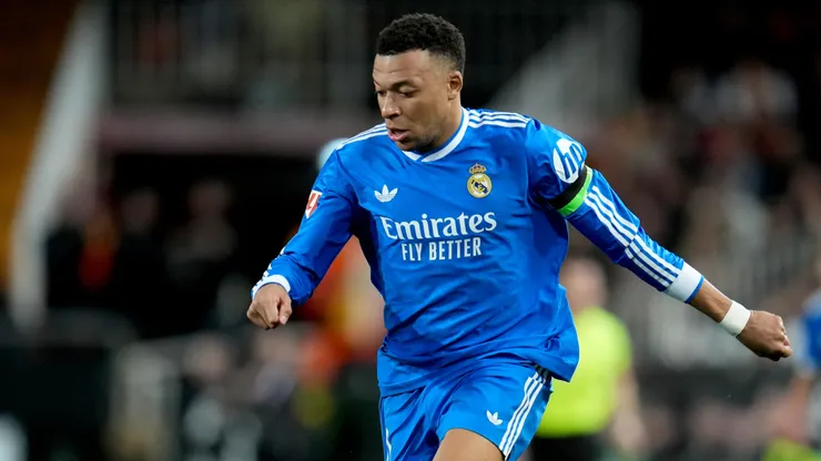Kylian Mbappe of Real Madrid