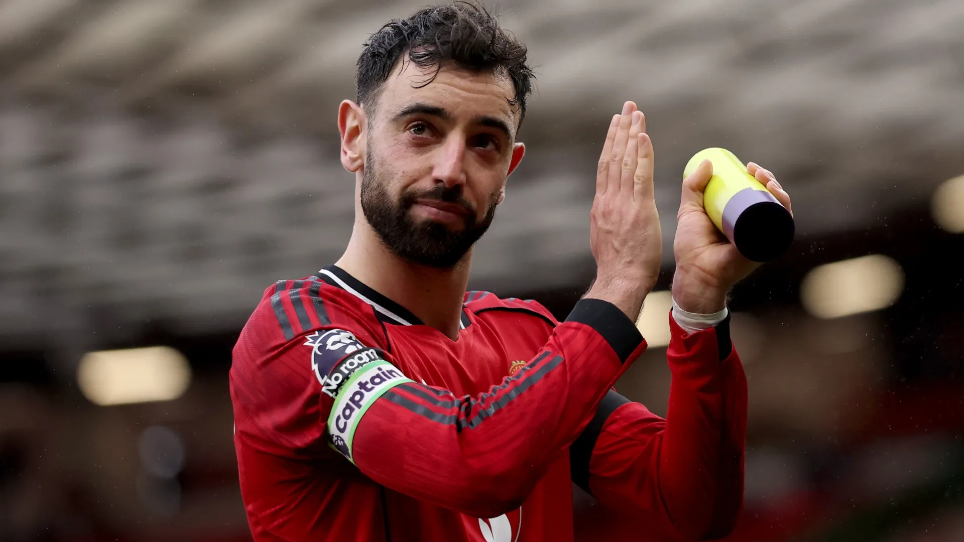 Manchester United captain Bruno Fernandes