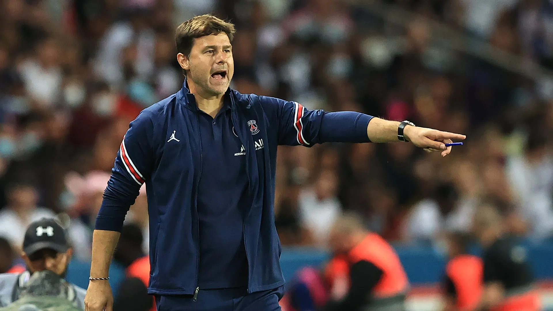 Mauricio Pochettino, head coach of Paris Saint-Germain.