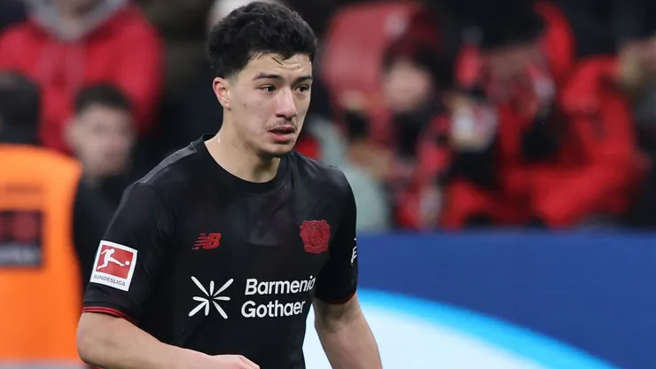 Ibrahim Maza of Bayer Leverkusen
