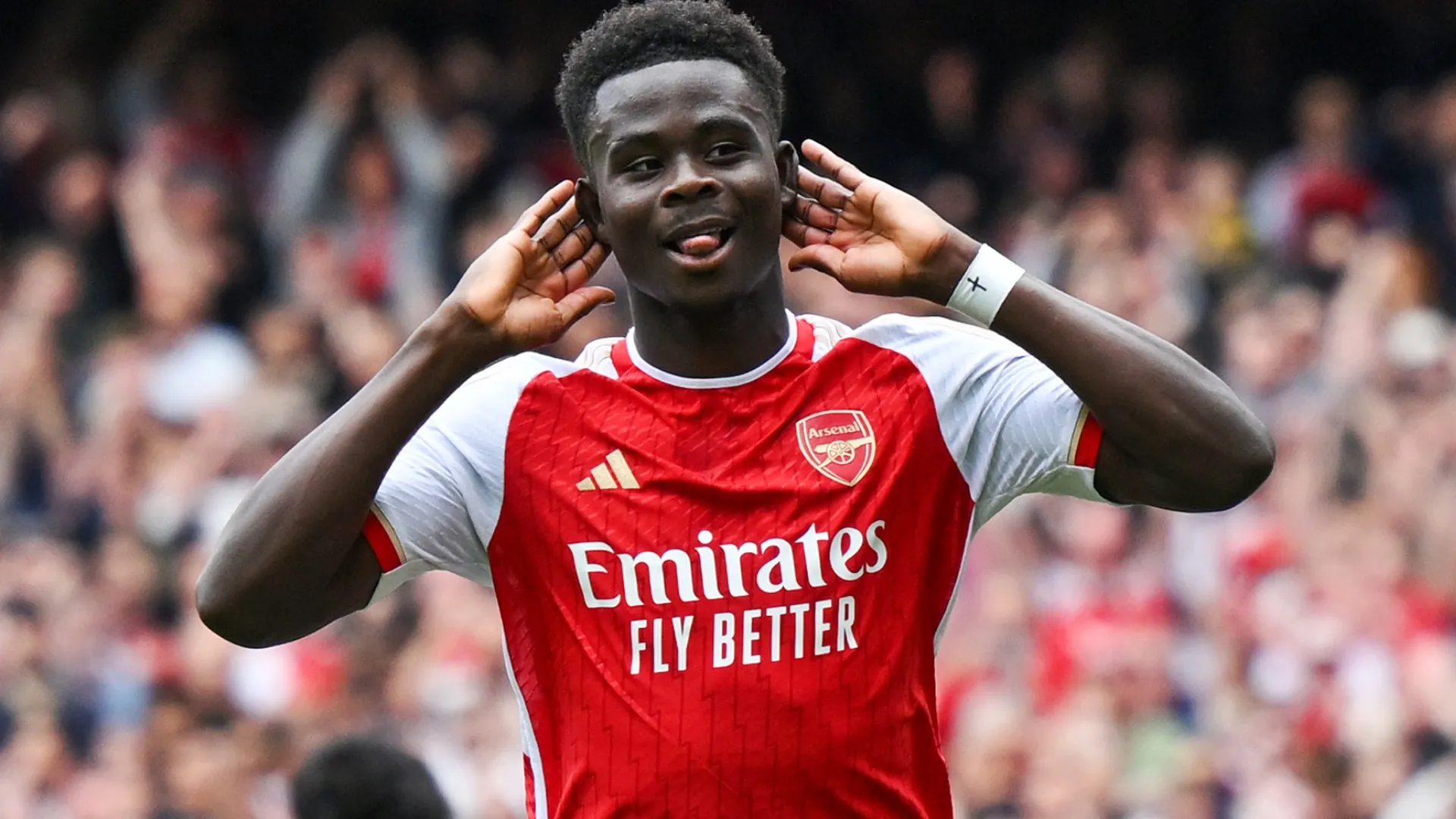 Saka has become a leader in the dressing room for Arsenal (Shaun Botterill/Getty Images)