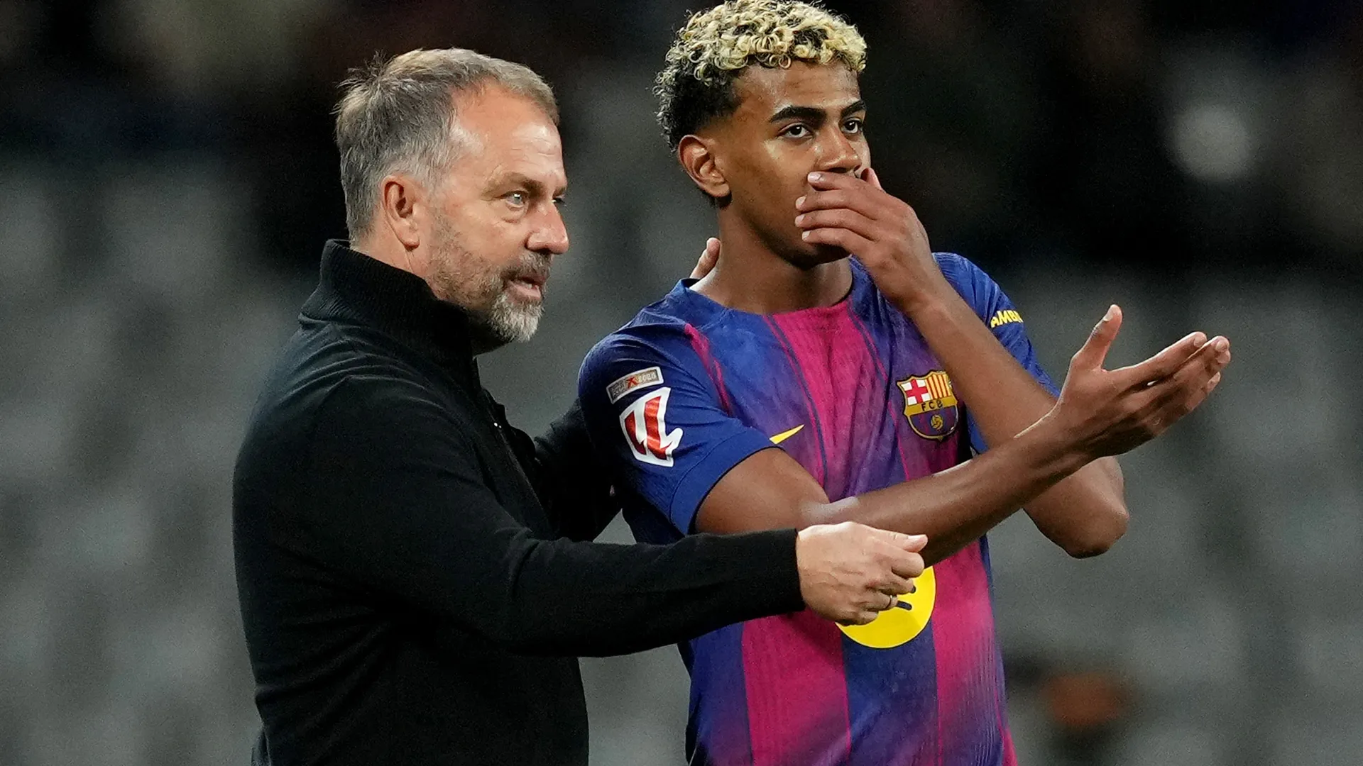 Flick was hired by Barcelona during Laporta’s previous mandate (Alex Caparros/Getty Images)