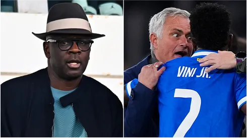 Legend Lilian Thuram, Jose Mourinho, Head Coach of Benfica and Vinicius Junior of Real Madrid.