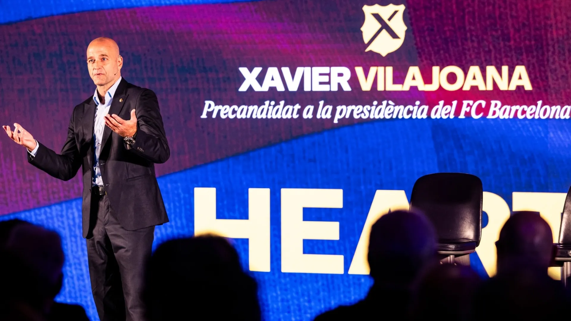 Barcelona presidential candidate Xavier Vilajoana