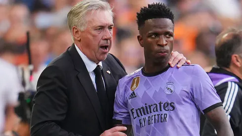 Ancelotti was critical of the reaction Vinicius had with Alonso